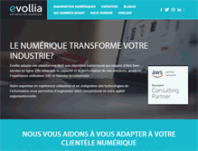 Tablet Screenshot of evollia.com